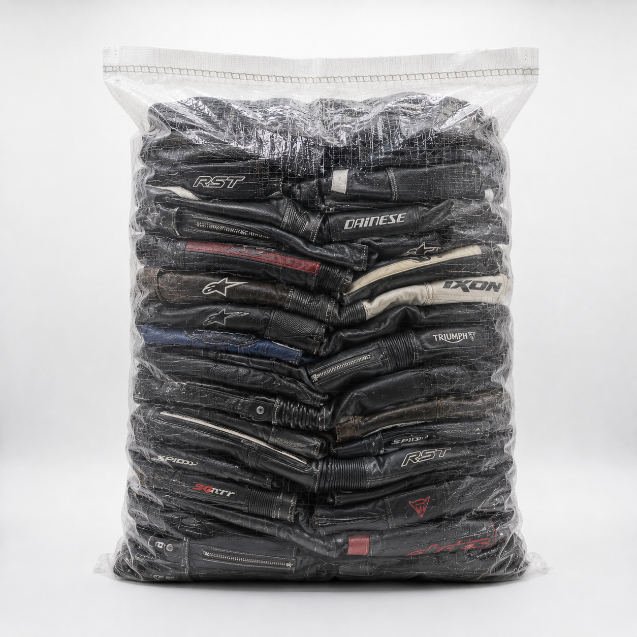 MOTORCYCLE JACKETS + LEATHERS - GRADE A - 25 PIECES